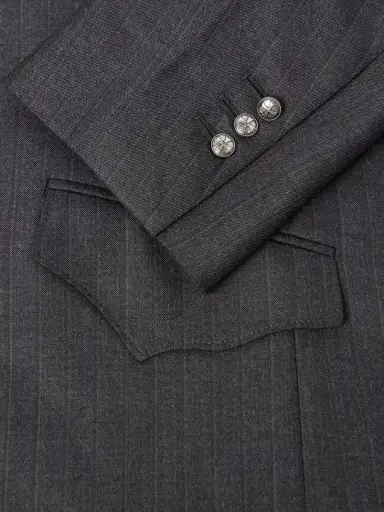Enfants Riches Déprimés Western Perfect Striped Wool Blazer - Men | Thumbnail 6