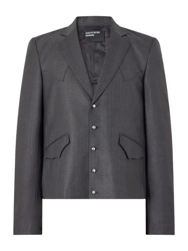 Enfants Riches Déprimés Western Perfect Striped Wool Blazer - Men