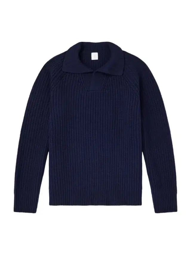 ELEVENTY Ribbed-Knit Wool and Cashmere-Blend Polo Shirt - Men