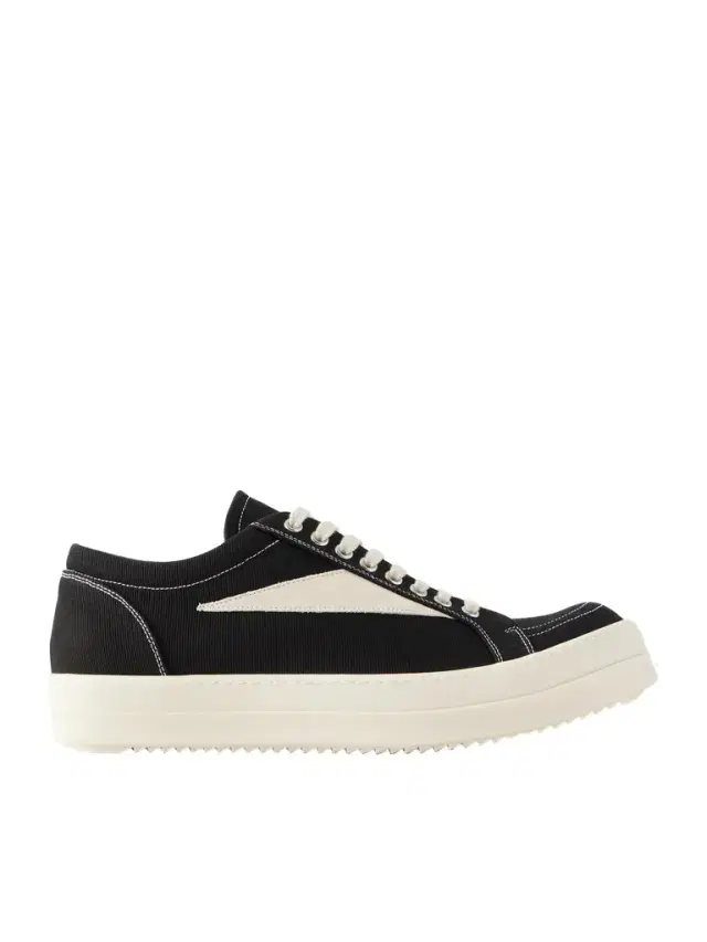 DRKSHDW by Rick Owens Vintage Suede-Trimmed Denim Sneakers - Men