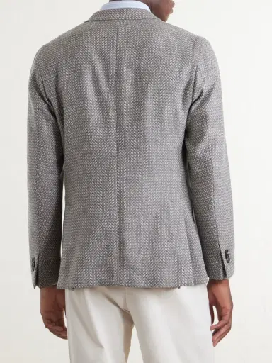 Slowear Wool and Cashmere-Blend Blazer - Men | Thumbnail 4