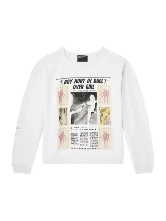 Boy Hurt in Duel Printed Cotton-Jersey Sweatshirt - Men