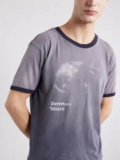 Enfants Riches Déprimés Porcelain Dog Patch Printed Cotton-Jersey T-Shirt - Men | Thumbnail 6