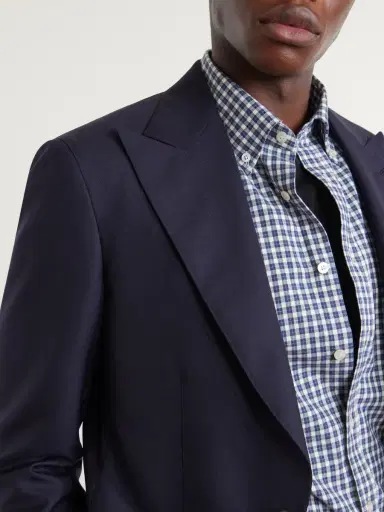 Canali Checked Cotton-Flannel Shirt - Men | Thumbnail 5