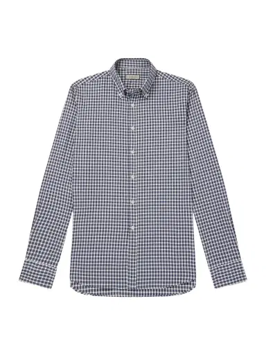 Canali Checked Cotton-Flannel Shirt - Men | Thumbnail 1