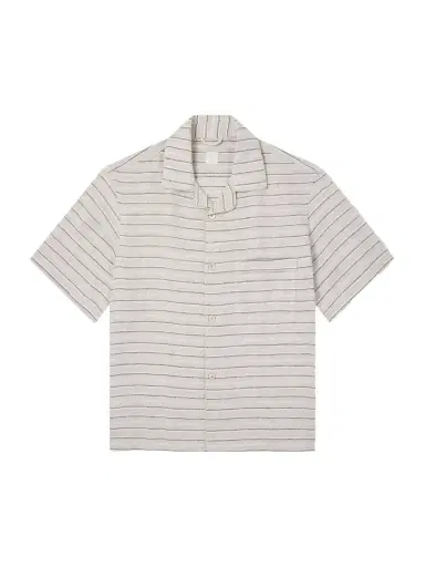 ELEVENTY Striped Linen Shirt - Men | Thumbnail 1 ELEVENTY Striped Linen Shirt - Men | Thumbnail 1