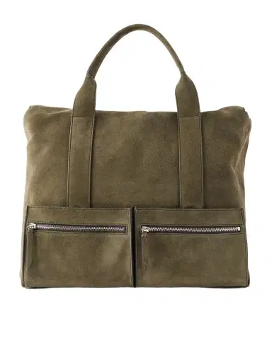 Métier Racer Suede Tote Bag - Men | Thumbnail 1 Métier Racer Suede Tote Bag - Men | Thumbnail 1