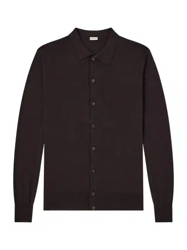 Caruso Silk and Cotton-Blend Cardigan - Men | Thumbnail 1 Caruso Silk and Cotton-Blend Cardigan - Men | Thumbnail 1