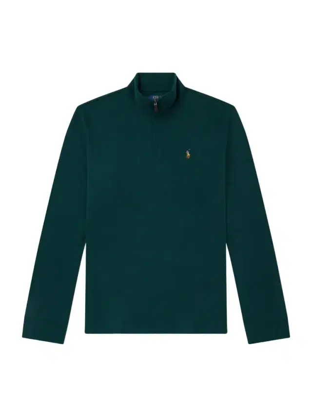 Polo Ralph Lauren Logo-Embroidered Cotton Half-Zip Sweater - Men