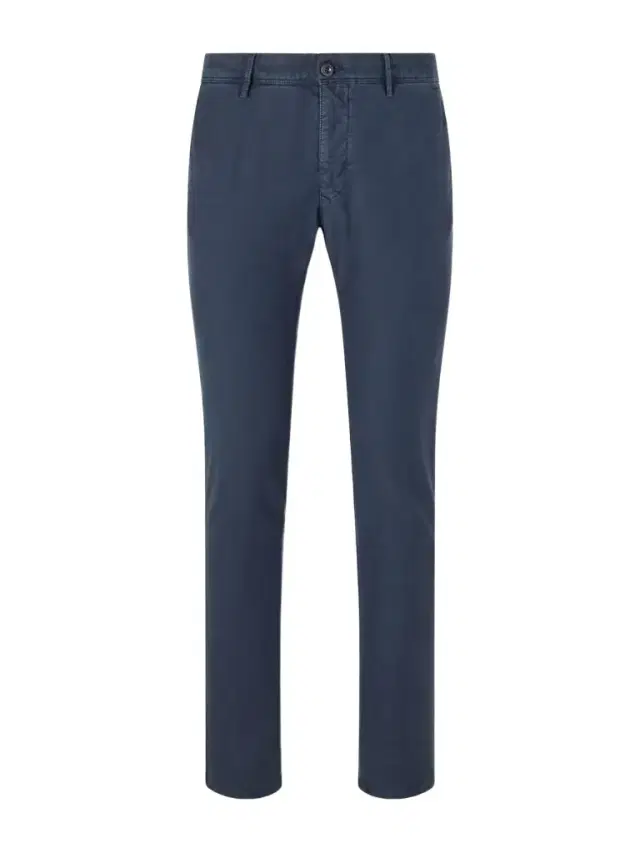 Slowear Straight-Leg Stretch-Cotton Trousers - Men