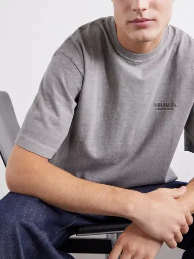 Neighborhood Logo-Embroidered Cotton-Jersey T-Shirt - Men | Thumbnail 5