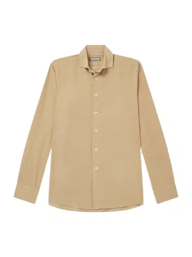 Canali Cotton-Corduroy Shirt - Men | Thumbnail 1 Canali Cotton-Corduroy Shirt - Men | Thumbnail 1