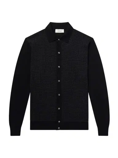 Lardini Fresco Wool Cardigan - Men | Thumbnail 1