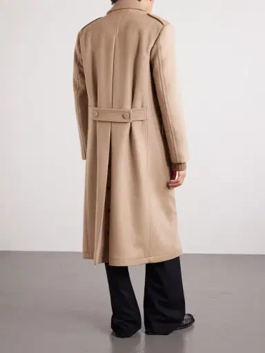 Tom Ford Double-Breasted Wool and Cashmere-Blend Coat - Men | Thumbnail 4 Tom Ford Double-Breasted Wool and Cashmere-Blend Coat - Men | Thumbnail 4
