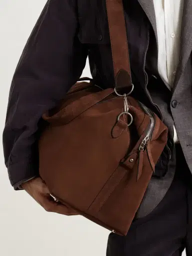 Métier Nomad All Day Suede Weekend Bag - Men | Thumbnail 5 Métier Nomad All Day Suede Weekend Bag - Men | Thumbnail 5