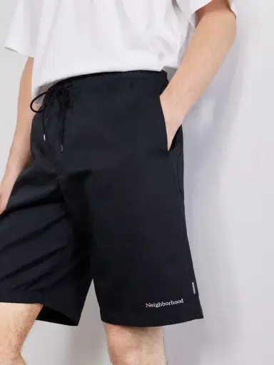 Neighborhood Easy Straight-Leg Logo-Embroidered Shell Shorts - Men | Thumbnail 5