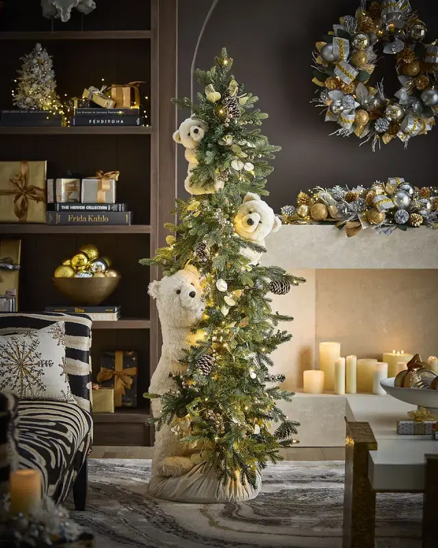 Ditz Designs All That Sparkles Polar Trio Tree, 72"