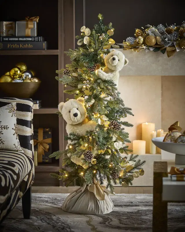 Ditz Designs All That Sparkles Polar Play Tree, 48"