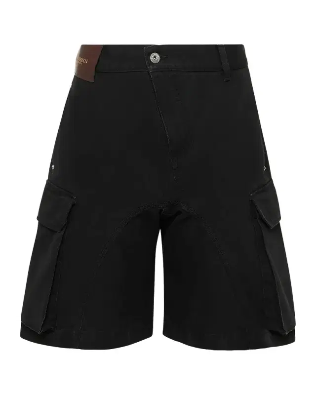 JW Anderson Men 's Twisted Cargo Shorts