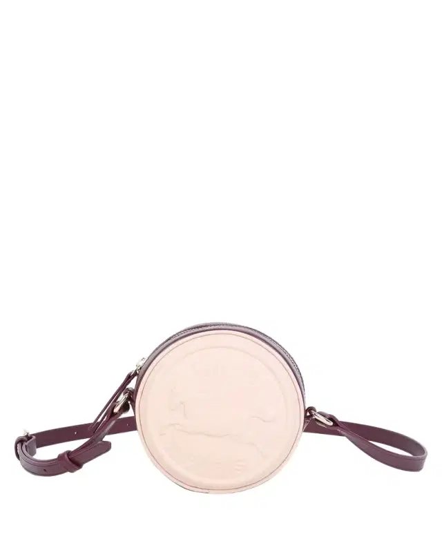 Chloe Girl 's Horse Medallion Leather Crossbody Bag