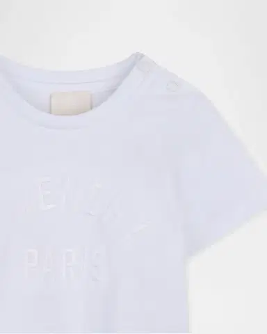 Givenchy Boy 's Logo-Embroidered Cotton T-Shirt, Size -3 | Thumbnail 3