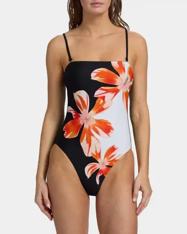 Milly Tropical Flame One-Piece Swimsuit | Thumbnail 7