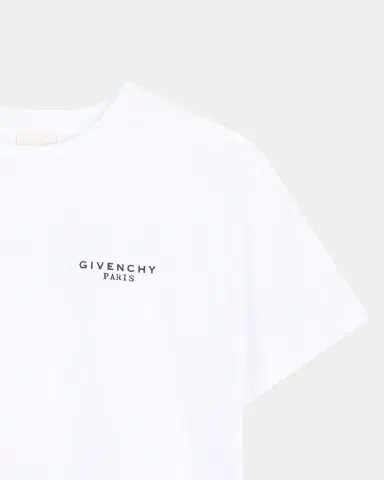 Givenchy Boy 's Logo Short-Sleeve Cotton T-Shirt, Size 4-6 | Thumbnail 4