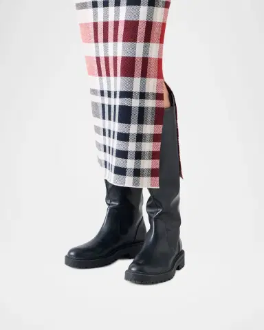 Akris punto Check Knit Midi Tube Skirt | Thumbnail 5 Akris punto Check Knit Midi Tube Skirt | Thumbnail 5