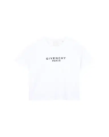 Givenchy Girl 's Logo Short-Sleeve Cotton T-Shirt, Size 4-6 | Thumbnail 1