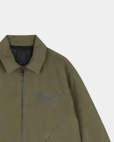 Givenchy Boy 's Couture Seam Logo-Patch Bomber Jacket, Size 4- | Thumbnail 4