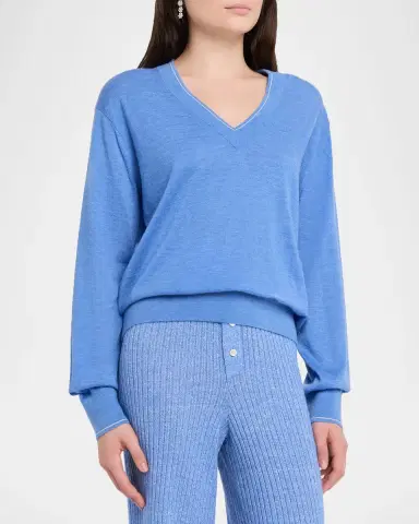 Guest In Residence The Airy V Sweater | Thumbnail 4