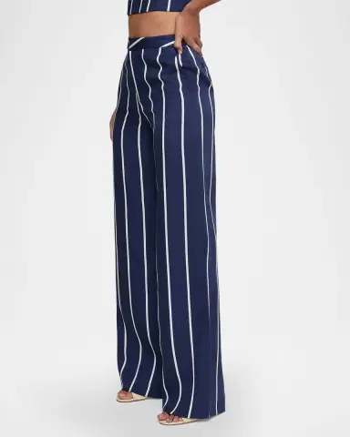 L'AGENCE Livvy Straight-Leg Trousers | Thumbnail 5 L'AGENCE Livvy Straight-Leg Trousers | Thumbnail 5