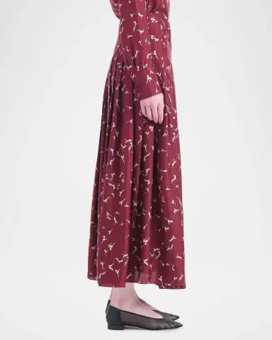 Altuzarra Monti Pleated A-Line Maxi Skirt | Thumbnail 5 Altuzarra Monti Pleated A-Line Maxi Skirt | Thumbnail 5