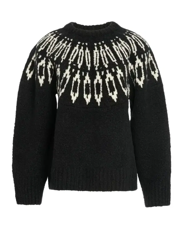 Altuzarra Coleman Fair Isle Wool Crewneck Sweater