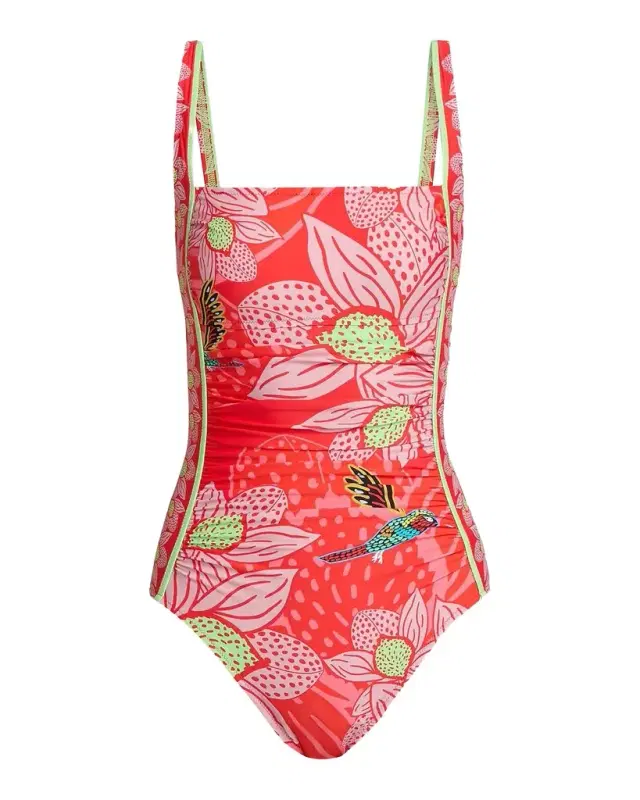 Johnny Was x Ashley Percival Marilyn One-Piece Swimsuit