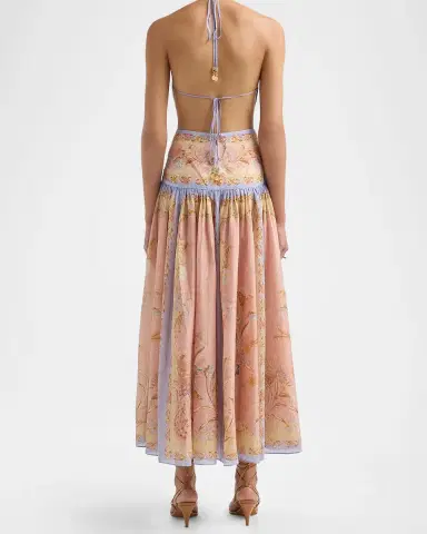 Zimmermann Indra Floral A-Line Maxi Dress | Thumbnail 3 Zimmermann Indra Floral A-Line Maxi Dress | Thumbnail 3