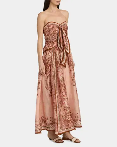 Zimmermann Aster Scarf Paisley Silk Midi Dress | Thumbnail 7 Zimmermann Aster Scarf Paisley Silk Midi Dress | Thumbnail 7