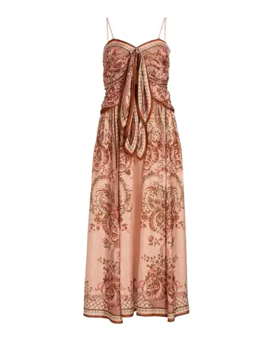 Zimmermann Aster Scarf Paisley Silk Midi Dress | Thumbnail 1 Zimmermann Aster Scarf Paisley Silk Midi Dress | Thumbnail 1