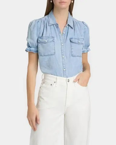 Generation Love Minella Denim Shirt | Thumbnail 4