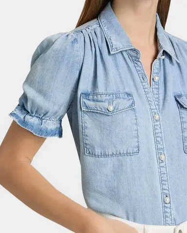 Generation Love Minella Denim Shirt | Thumbnail 5