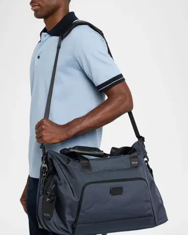 TUMI Men's Alpha Double Expansion Duffel Bag | Thumbnail 2