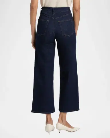 Frame Le Slim Palazzo Crop Jeans | Thumbnail 3