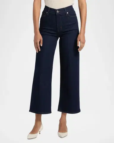 Frame Le Slim Palazzo Crop Jeans | Thumbnail 4