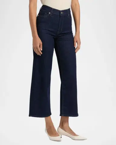Frame Le Slim Palazzo Crop Jeans | Thumbnail 7