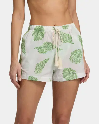 Milly Corrie Embroidered Cotton Cover-Up Shorts | Thumbnail 4 Milly Corrie Embroidered Cotton Cover-Up Shorts | Thumbnail 4