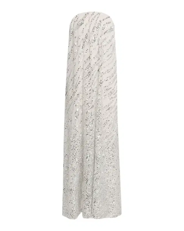 HELSI Margot Strapless Ombre Sequin Gown
