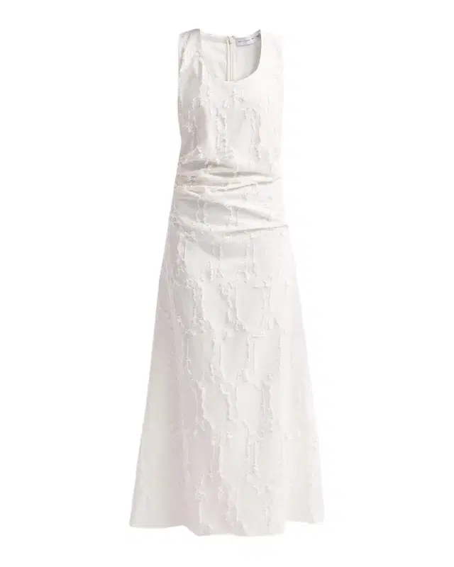 Proenza Schouler Violeta Gathered Jacquard Maxi Dress