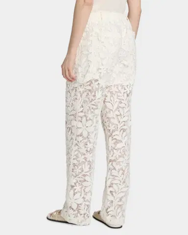 SIMKHAI Braylen Cotton Lace Carpenter Pants | Thumbnail 3