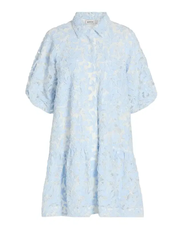 Crissy Cotton Lace Mini Dress