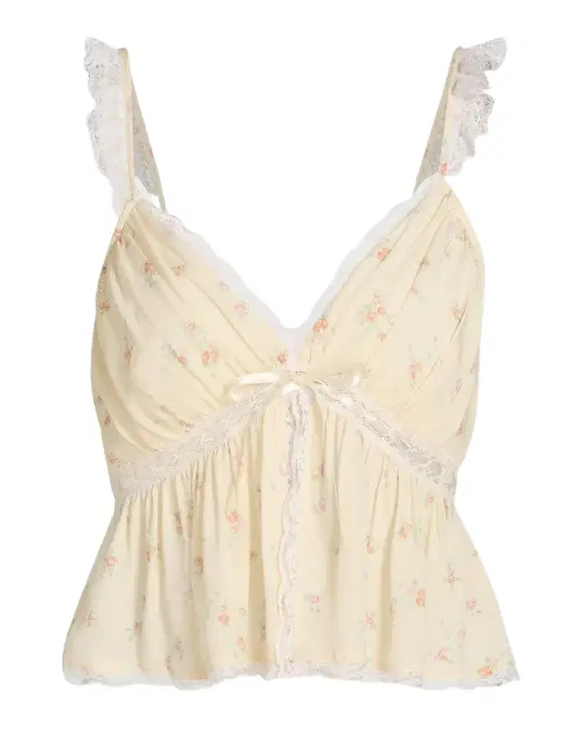 Nicoleta Floral Laced Top